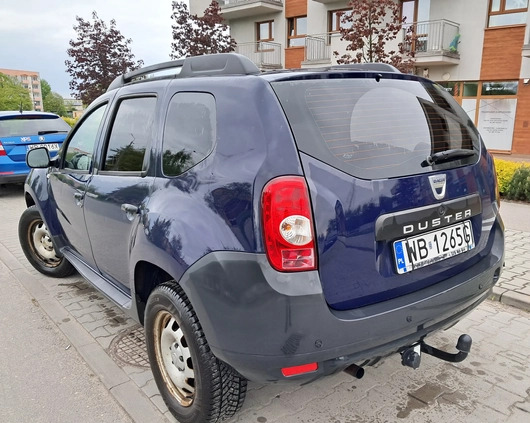 Dacia Duster cena 28900 przebieg: 246000, rok produkcji 2012 z Warszawa małe 37